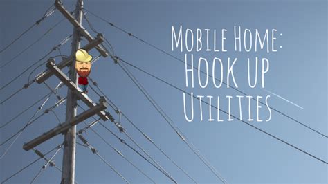 how much does it cost to hook up utilities to a mobile home